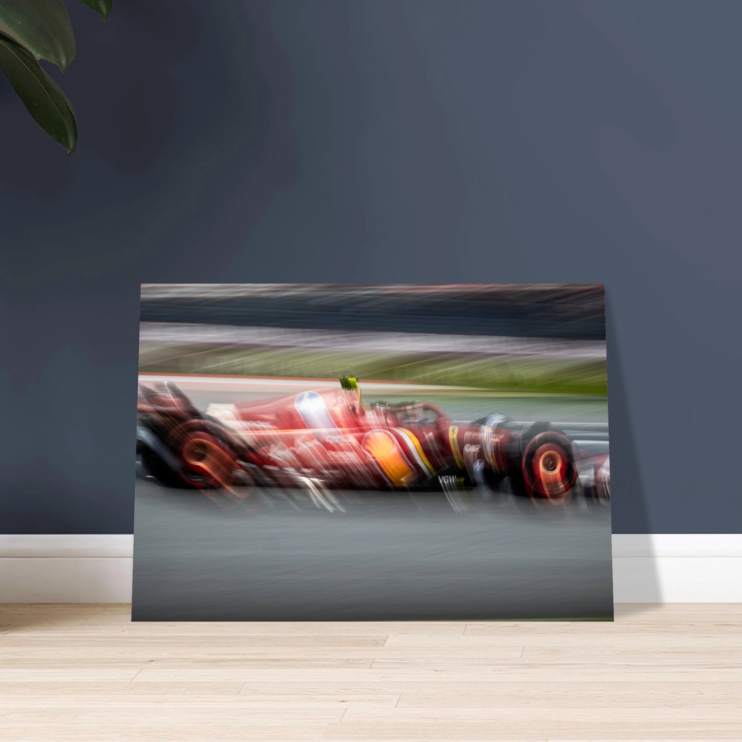 Carlos Sainz Ferrari | Glossy Poster - Infineon Posters