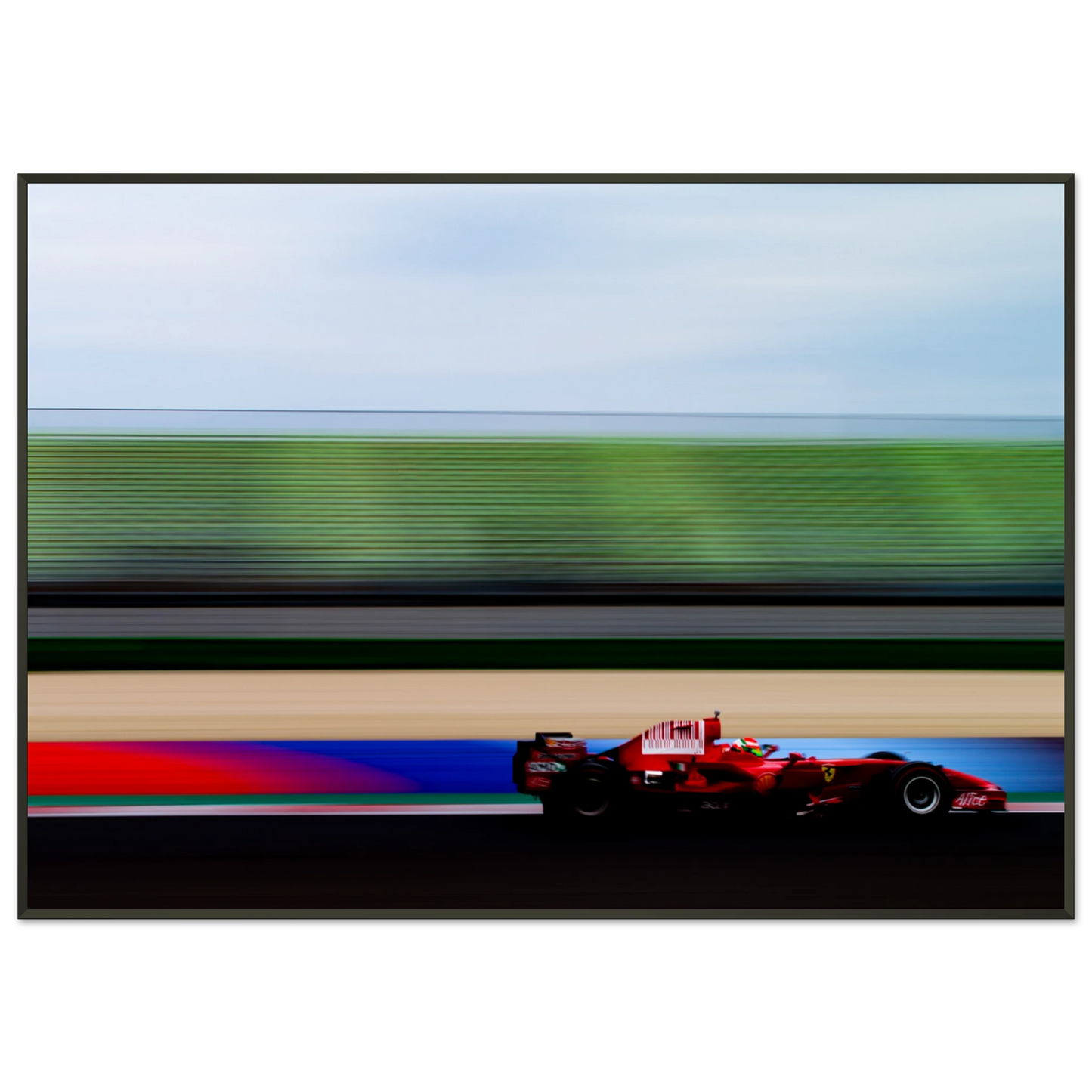 Ferrari 2008 | Glossy Poster | Metal Framed - Infineon Posters