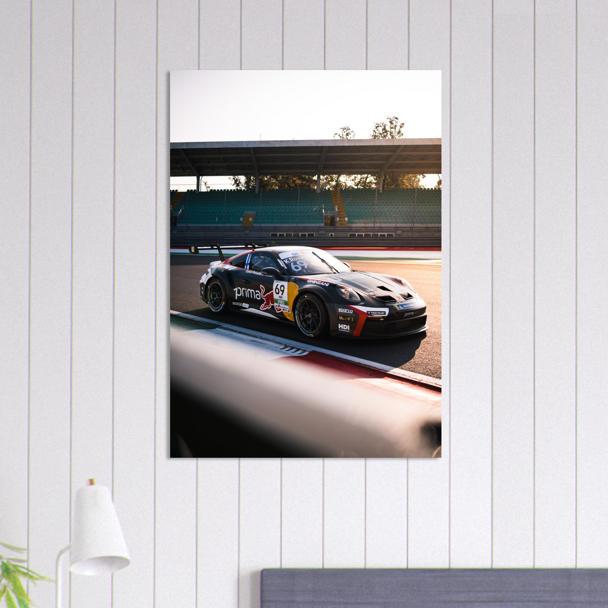 Porsche 992 GT3 Cup Kalle Rovanperä | Glossy Poster - Infineon Posters