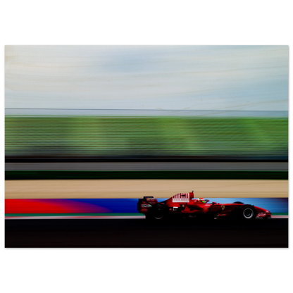 Ferrari 2008 | Wood Print - Infineon Posters