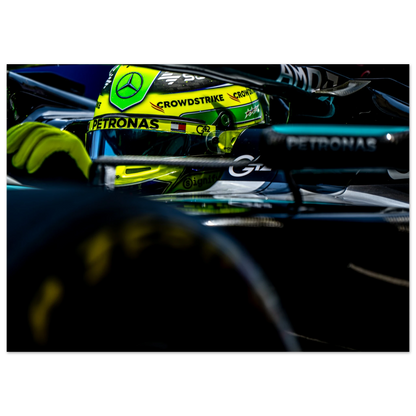 Lewis Hamilton | Glossy Poster - Infineon Posters