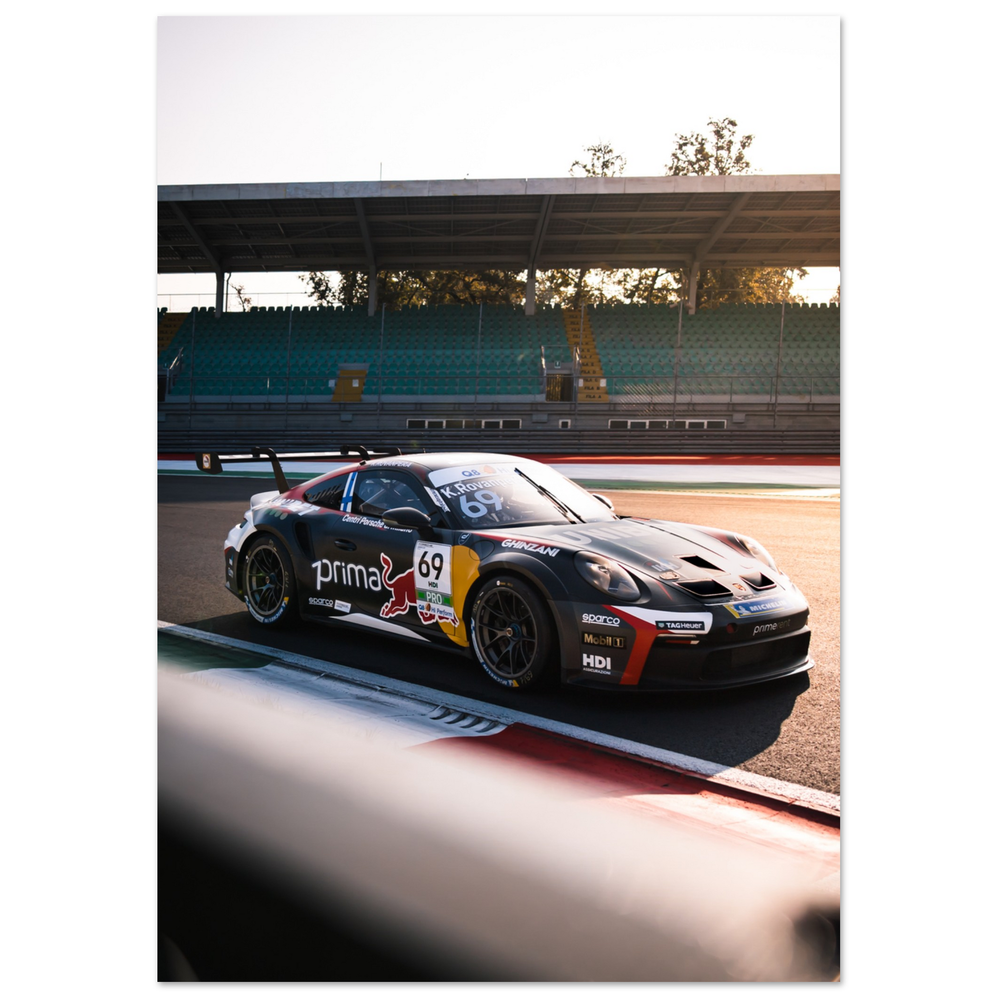 Porsche 992 GT3 Cup Kalle Rovanperä | Glossy Poster - Infineon Posters