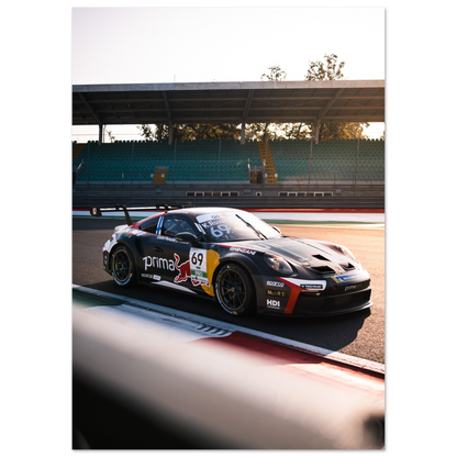 Porsche 992 GT3 Cup Kalle Rovanperä | Glossy Poster - Infineon Posters