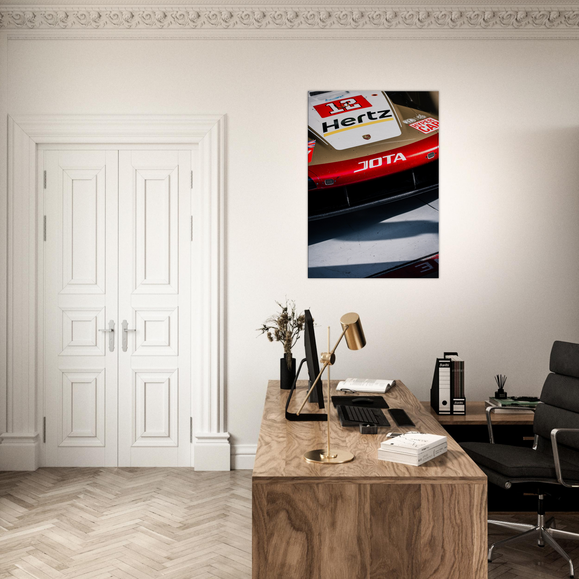 Porsche JOTA LMDh/GTP | Canva - Infineon Posters