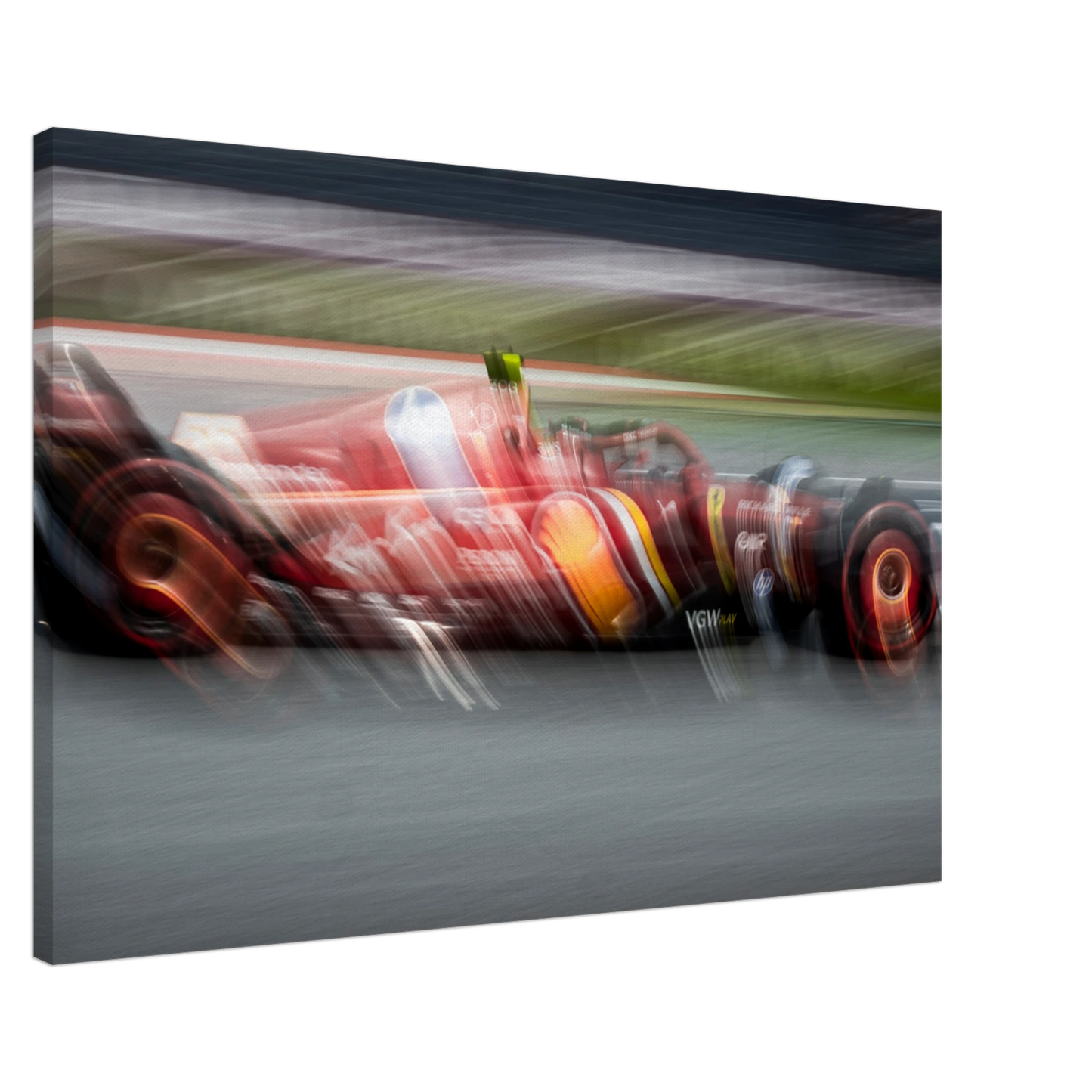 Carlos Sainz Ferrari | Canva - Infineon Posters