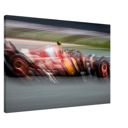 Carlos Sainz Ferrari | Canva - Infineon Posters