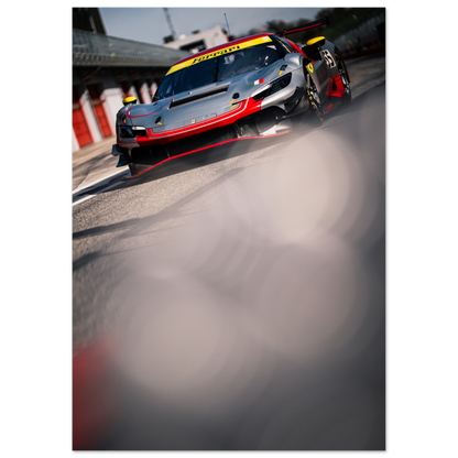 Ferrari 296 GT3/GTD | Glossy Poster - Infineon Posters