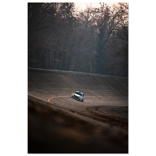 Skoda Fabia rs Rally | Glossy Poster - Infineon Posters