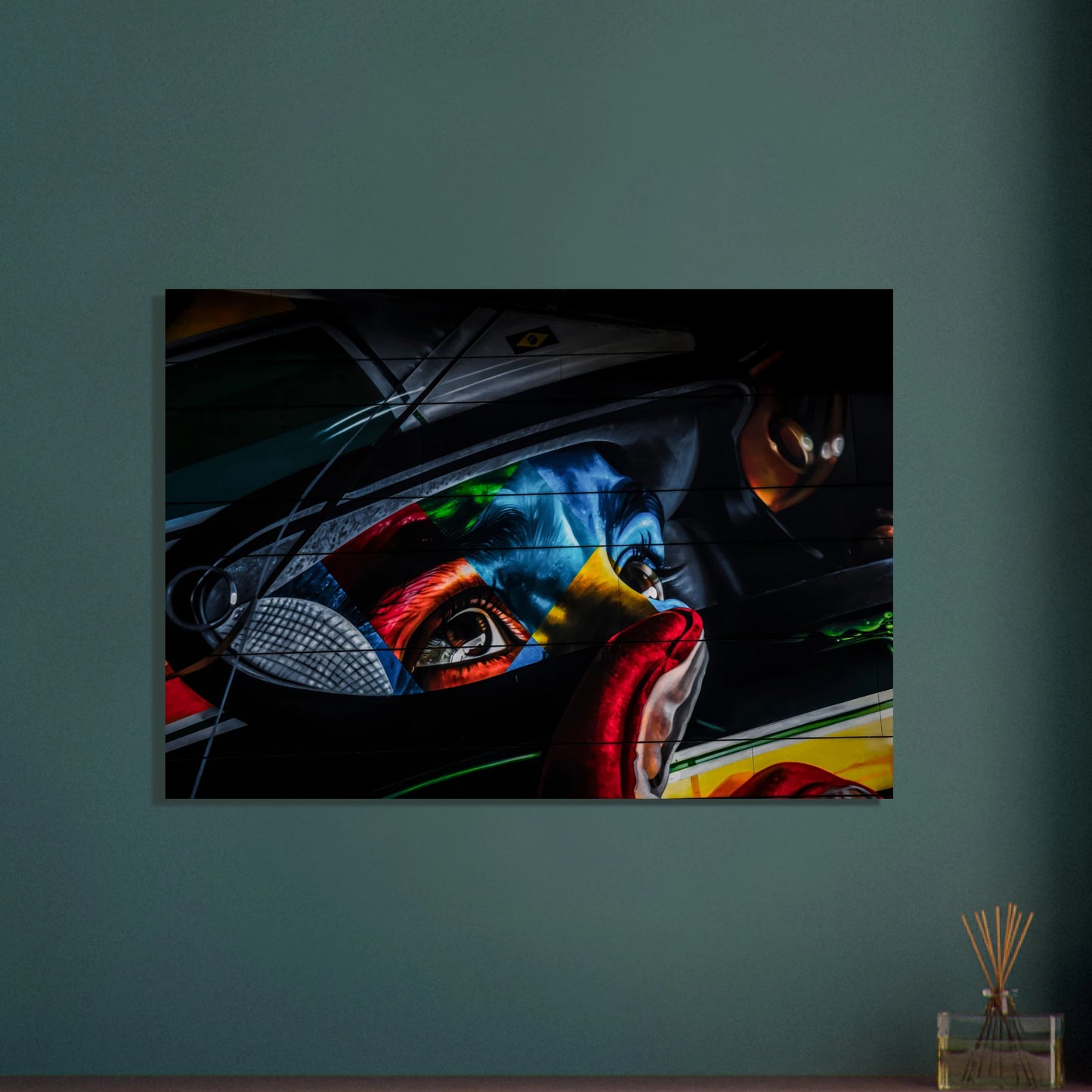 Ayrton Senna Illustration | Glossy Poster - Infineon Posters