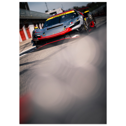 Ferrari 296 GT3/GTD | Glossy Poster - Infineon Posters