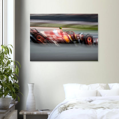 Carlos Sainz Ferrari | Glossy Poster - Infineon Posters