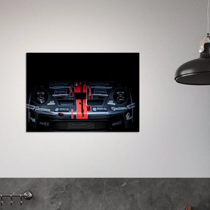 Porsche 992 GT3 Cup Headlights | Glossy Poster - Infineon Posters