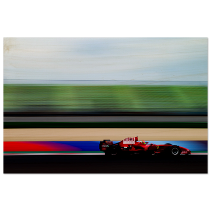 Ferrari 2008 | Wood Print - Infineon Posters