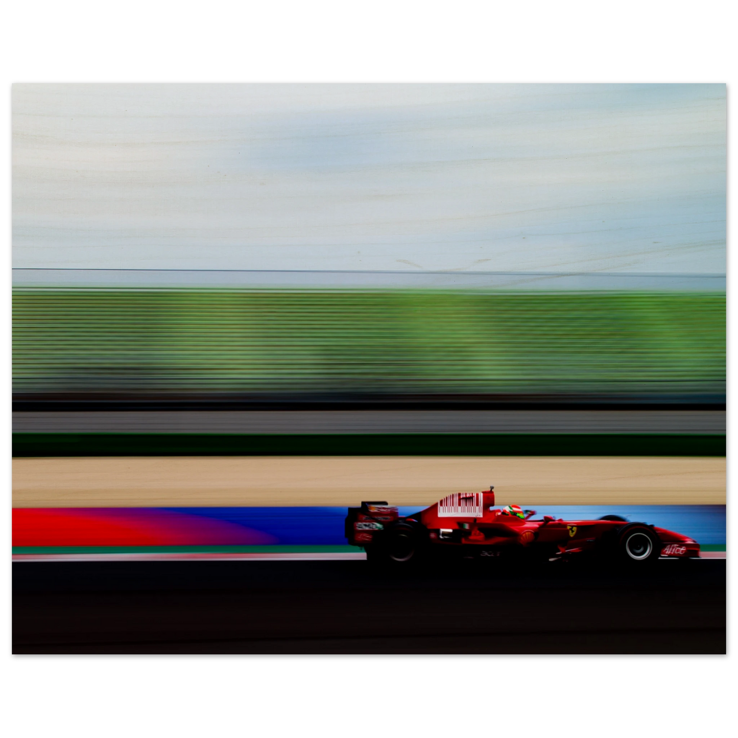 Ferrari 2008 | Wood Print - Infineon Posters