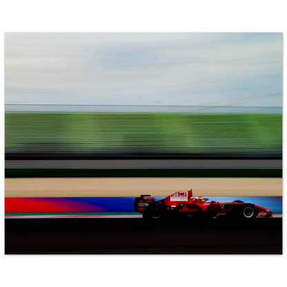 Ferrari 2008 | Wood Print - Infineon Posters