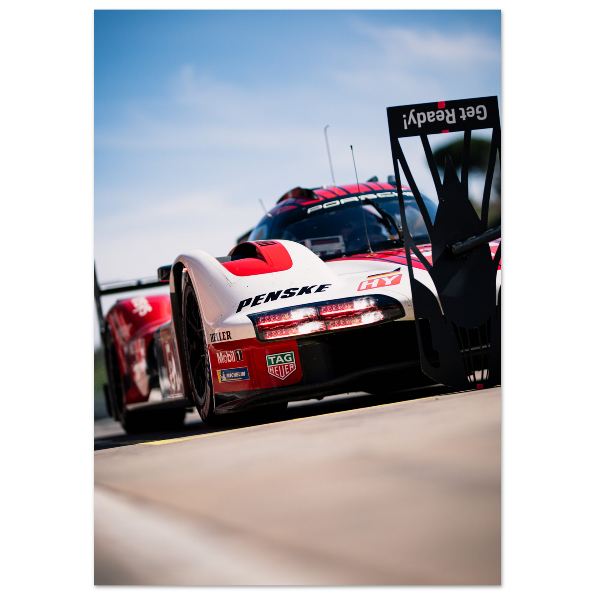 Porsche Penske LMDh/GTP | Glossy Poster - Infineon Posters