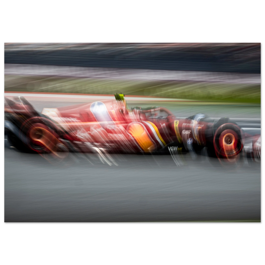 Carlos Sainz Ferrari | Glossy Poster - Infineon Posters