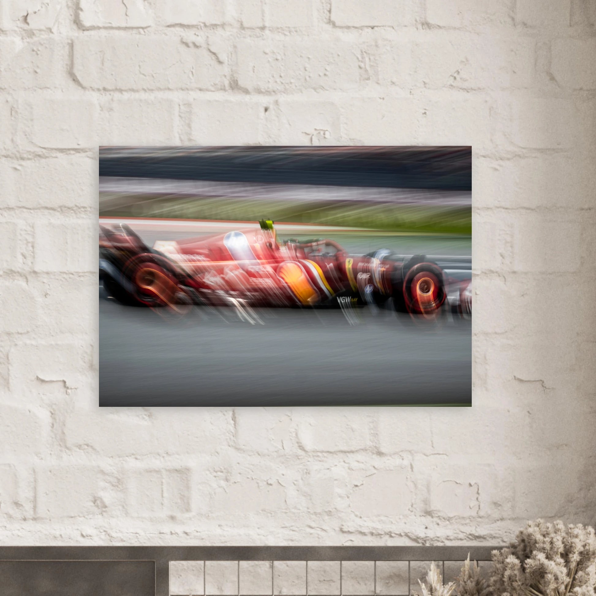 Carlos Sainz Ferrari | Glossy Poster - Infineon Posters